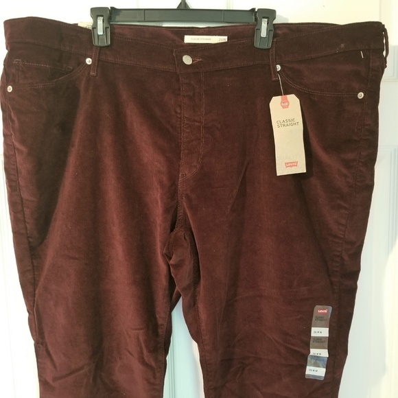 Levi's Classic Straight Mid Rise Jeans NWT - Picture 3 of 7